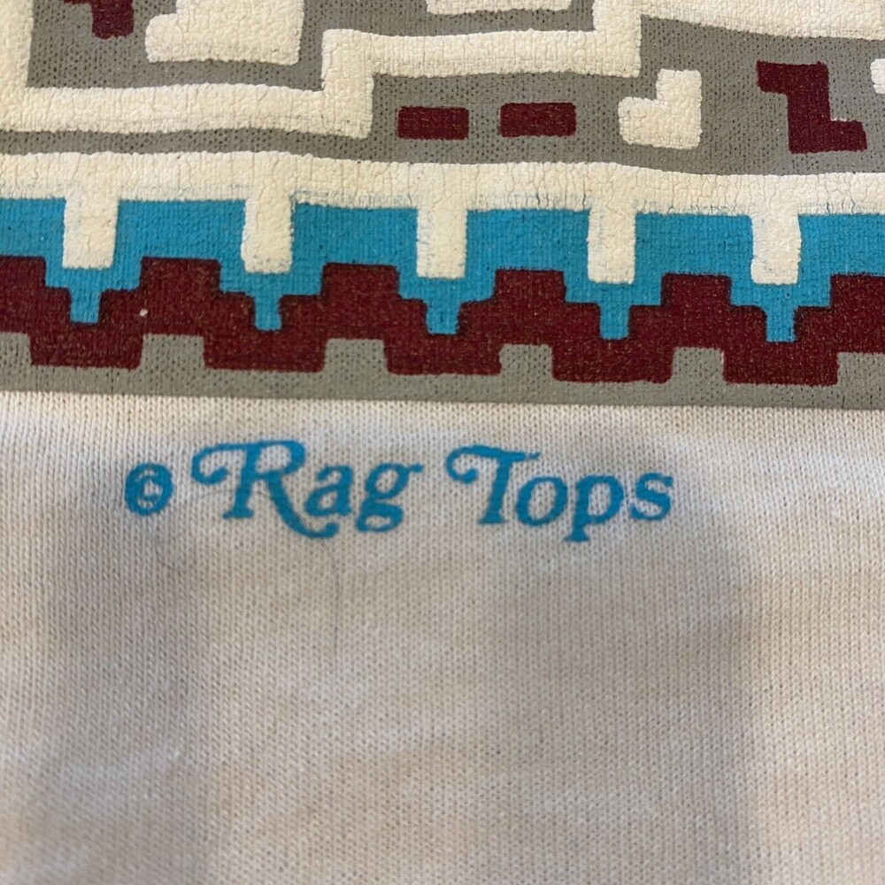VTG Single Stitch Tee Tshirt Native American Ragtop Firefighters USA XL - Picture 4 of 11